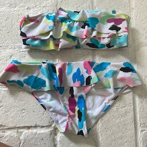 Forever 21 Multicolor bikini swimsuit